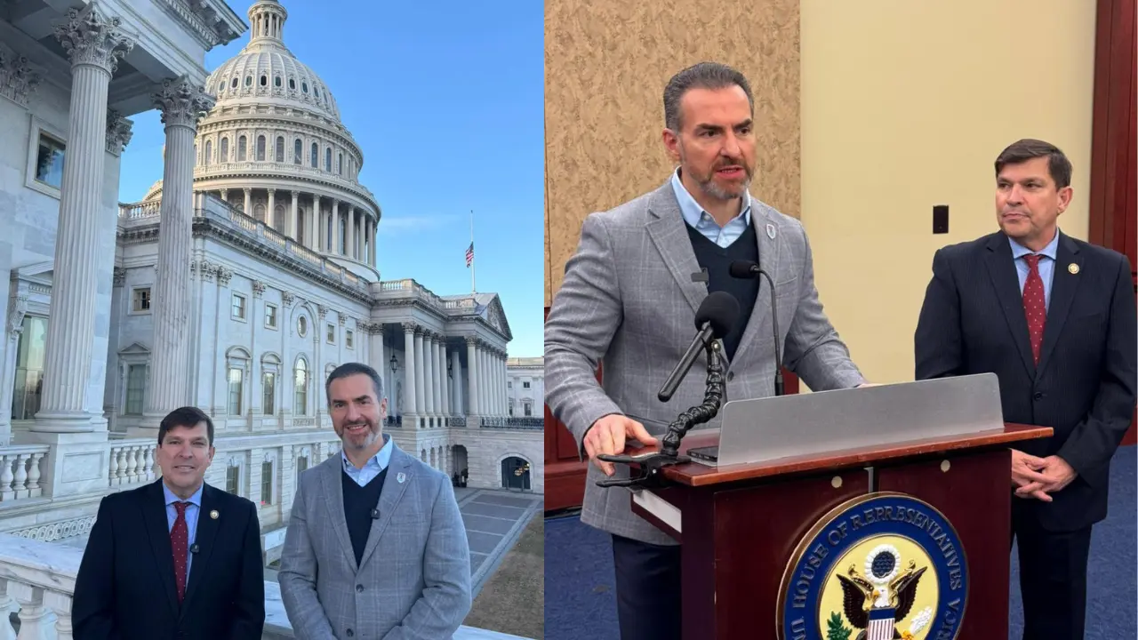 Adrián De la Garza realiza gira de trabajo por Estados Unidos